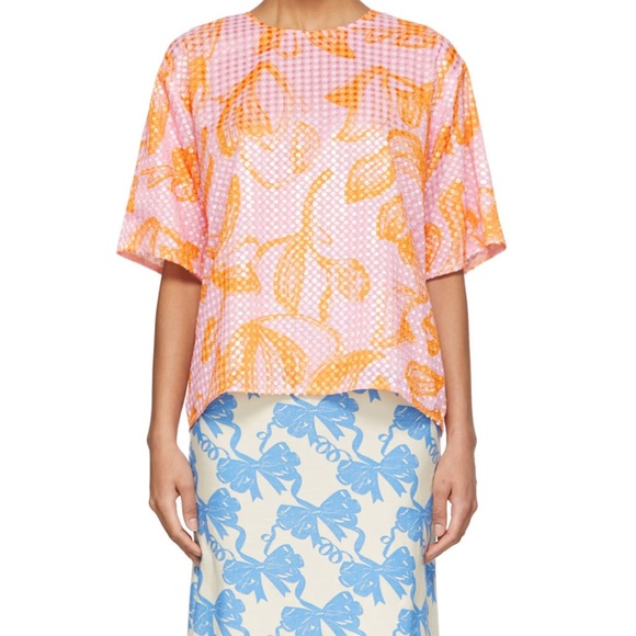 Stine Goya Pink Katalindi Blouse (L) - Picture 3 of 3